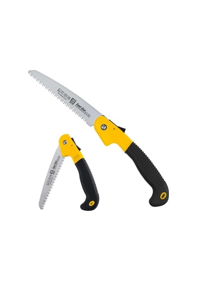 Tr Katlanır Budama Testeresi 180 Mm, Yüksek Karbonlu Çelikten İmal Edilmiş, Taşlanmış Krom Kaplı Yüzey
