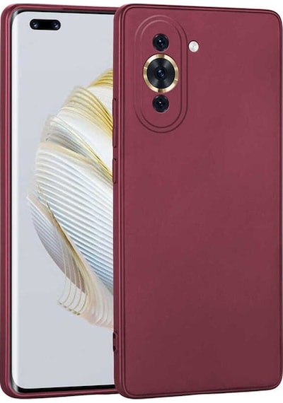 Huawei Nova 10 Pro Kılıf Zore Premier Silikon Kapak Mürdüm