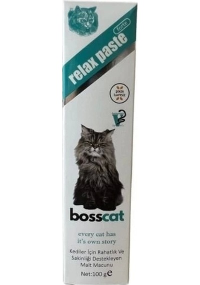 Bosscat Rahatlık Ve Sakinliği Destekleyen Kedi Malt Macunu 100 Gr