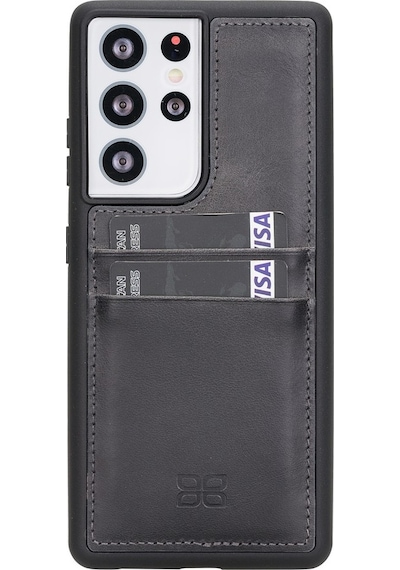 Bouletta Samsung Galaxy S21 Ultra Uyumlu Deri Arka Kapak FXCPRST1