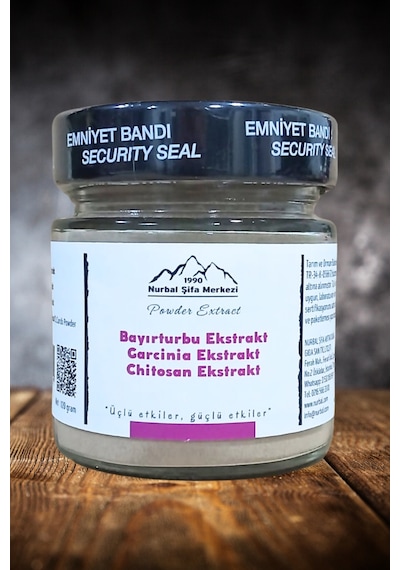 Nurbal Şifa Merkezi Bayırturbu Garcinia Chitosan Ekstrakt 120 G