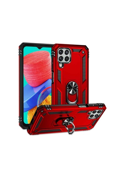 Galaxy M33 Kılıf Zore Vega Kapak Kırmızı