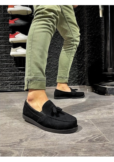 Knack Loafer Erkek Ayakkabı 007 Siyah (539903293) Çok Renkli