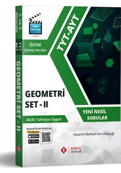 TYT AYT Geometri Modüler Set 2 -  Sonuç Yayınları