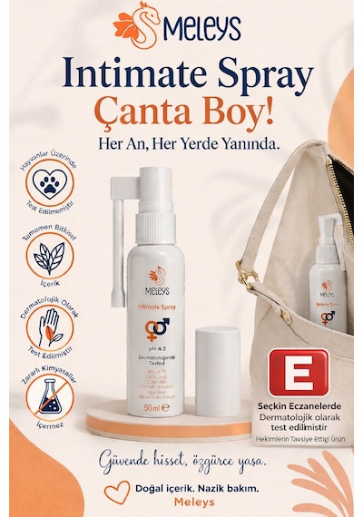 İntim Genital Bölge Temizleme Ve Bakım Spray Unisex