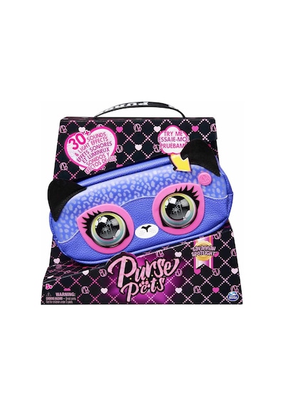 Purse Pets Savannah Spotlight Işıklı Çanta Çita