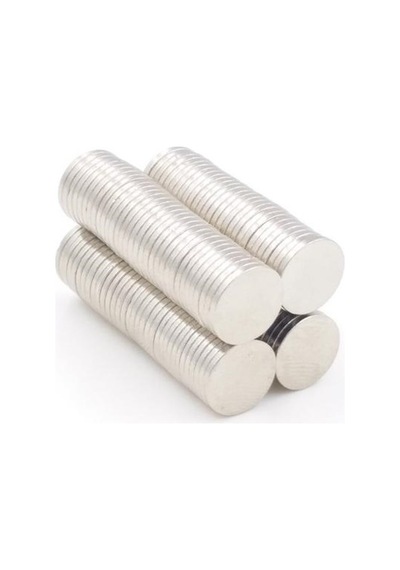 Neodyum Mıknatıs Silindir 8X1 Mm X 10 Adet