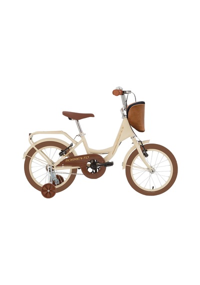 Bisan Sorrento S 16 Jant Çocuk Bisikleti Krem Gold 26 Cm Kadro 4-7 Yaş Uyumlu