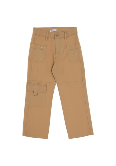 U.S. Polo Assn. Kız Çocuk Camel Kargo Kanvas Pantolon 50300869-VR015