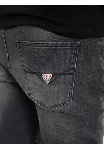 Guess Erkek Christ Skinnt Jean Pantolon - Antrasit 4286896