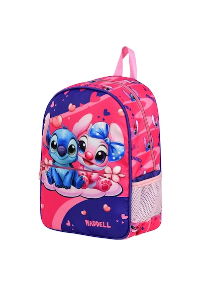 Waddell Lisanslı Stitch Temalı Anaokul Kreş Sırt Çantası 25507 Çok Renkli