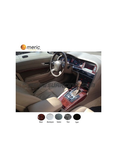 Meriç® Audi A6 Ön Torpido Kaplama 16 Parça 2008-› (530158381)