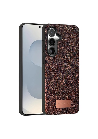 Magicool Onegif Samsung Galaxy Uyumlu S25 Bright Simli Kapak - Derin Mor