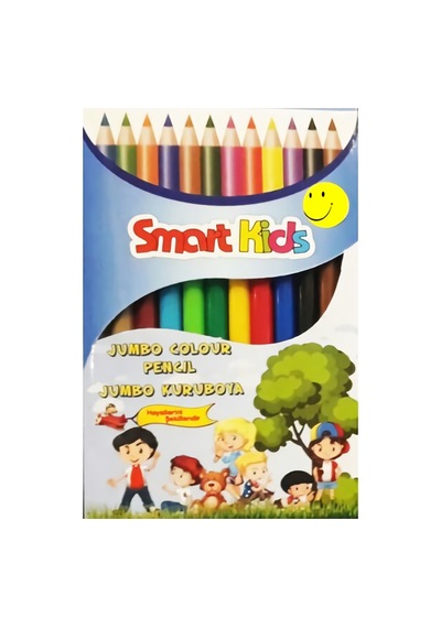 Kids/ 12 Li Kuru Boya Çok Renkli