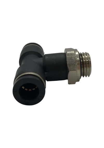 Hava Hortumu T Rekor Orta Bacak 1/4 8 Mm Pb08-g02 Pnömatik Hortum Rakoru Kompresör Bağlantı