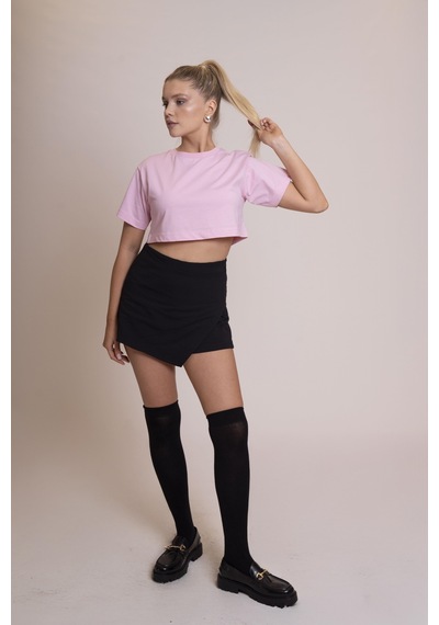 Afloow Delicate Kadın Pembe Oversize Kısa Kollu Crop Tişört %100 Pamuk Sırtı Baskılı Disco Top Tasarımı, Günlük Rahat Stil, Sokak Modası Pembe Afloow Delicate Kadın Pembe Oversize Kısa Kollu Crop Tişört %100 Pamuk Sırtı Baskılı Disco Top Tasarımı, Günlük Rahat Stil, Sokak Modası Pembe