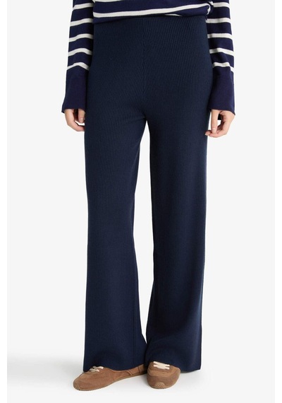 Defacto Regular Fit Basic Düz Beli Lastikli Düz Paça Triko Pantolon D6912ax25wnnv235 Lacivert-nv235 Defacto Regular Fit Basic Düz Beli Lastikli Düz Paça Triko Pantolon D6912ax25wnnv235 Lacivert-nv235