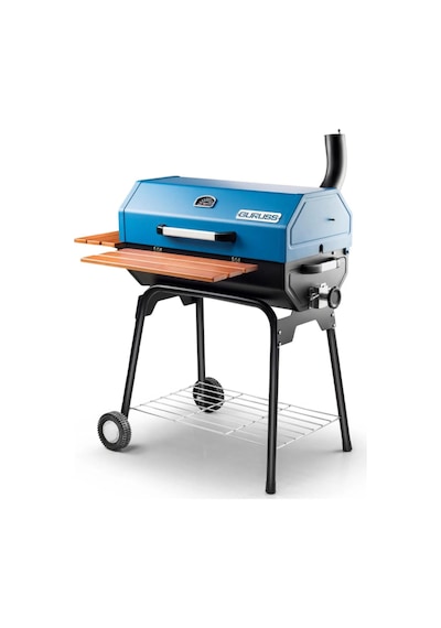 Rehome Guruss Cg-075 Barbekü Mangal Kömürlü 75 Cm Mavi Tam Set