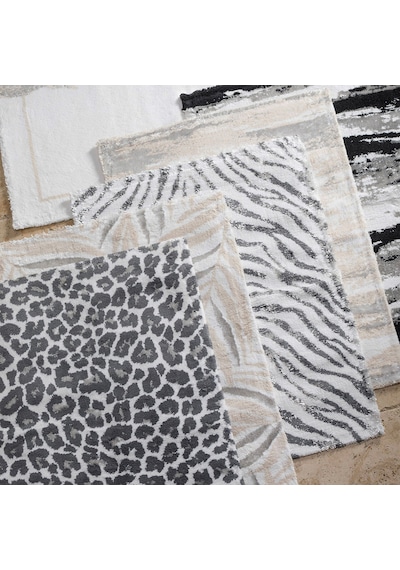 Mudo Home Zebra 2'li Banyo Paspas Seti Çok Renkli