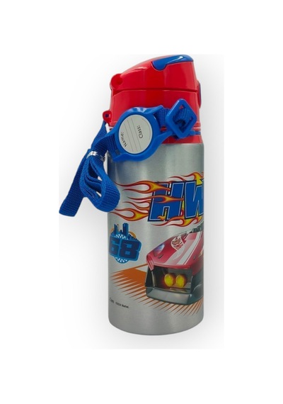 Buyuk Kalem Çantası , Hot Wheelssanslı Özel Koleksiyon Alüminyum Matara Premium Set MAvi