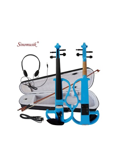 Sinomusik Evh005 Mavi Elektro Keman