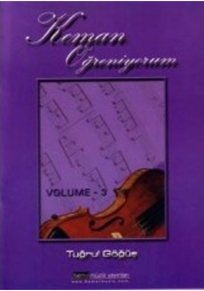 Bmy-086 Keman Öğreniyorum Volume 3 Tuğrul Göğüş