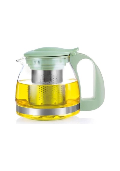 Paçi 700 Ml Süzgeçli Cam Çaydanlık Üstü Demlik Mavi Sku: Zeus8690010543165 Diğer