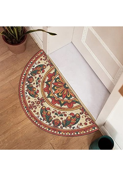 Dekoratif Kapı Önü Paspas, Dış Mekan/ev İçi/banyo/mutfak/yatak Odası/giriş Paspasları Yrmp 002, 30x60 Çok Renkli
