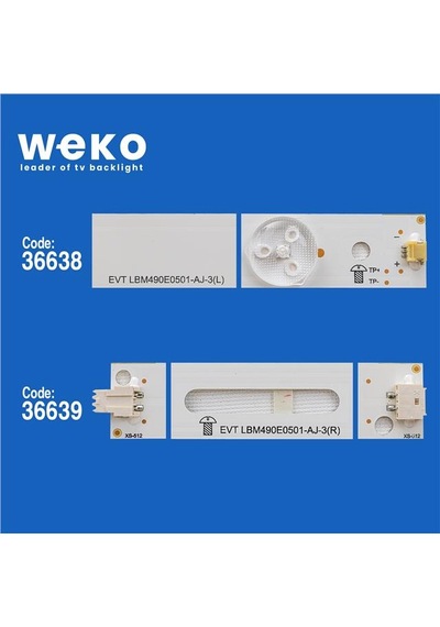 Wkset-5587 36638x6 36639x6 Lb-pf3030-gjfhd500611 12 Adet Led Çok Renkli