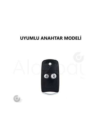 Honda Civic Jazz C-rv H-rv C-rz Accord 2 Tuş Tpu Anahtar Kılıfı Siyah Gümüş