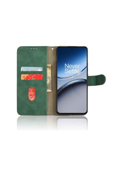 Deri Kılıf Oneplus Nord 4 5g Cüzdan, Yüksek Kaliteli Pu/tpu Koruyucu Kapak, Kart Yuvaları Ve Destek Standı İle Darbeye Dayanıklı Kapaklı Kılıf. Yeşil