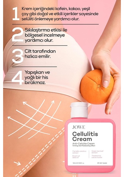 Lexroo Cellulitis Sıkılaştırıcı Ve Nemlendirici Selülit Kremi 100 Ml