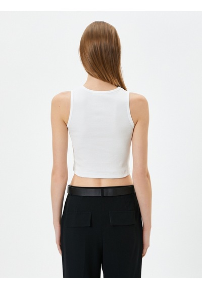 Koton Halter Yaka Atlet Crop Slogan Baskılı Pamuklu Beyaz 4sak10282ek 4SAK10282EK000 Beyaz Koton Halter Yaka Atlet Crop Slogan Baskılı Pamuklu Beyaz 4sak10282ek 4SAK10282EK000 Beyaz