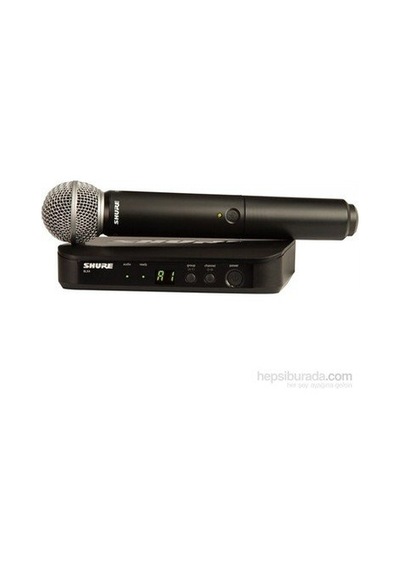 Shure Blx24E/Sm58 Kablosuz Vokal Mikrofon Seti