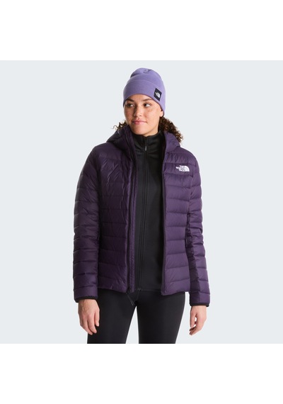 The North Face W Classic Down Hooded Kadın Mont-34574 Mor