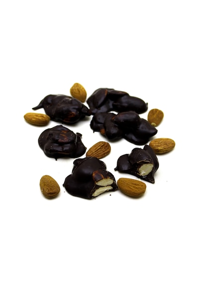 Dark Brown Roş Çikolata Bademli Bitter Roche Çikolatası 250 Gram