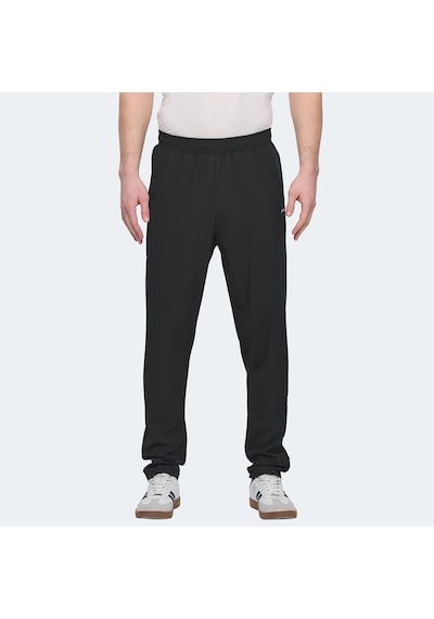 Slazenger VINAL Erkek Cepli Siyah Eşofman Altı