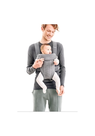 BabyBjörn Kanguru Mini 3D Jersey Light Grey