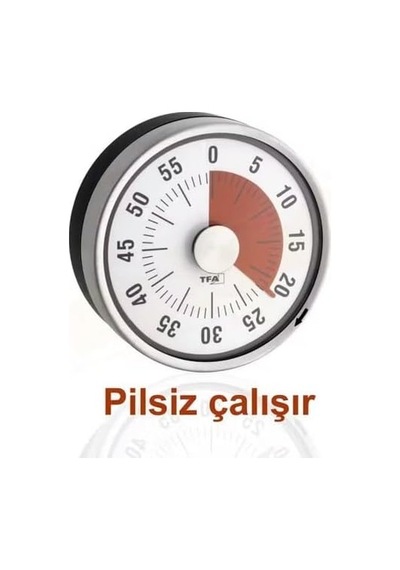 Tr Mekanik Mutfak Zamanlayıcısı 60 Dakika Geri Sayım Timerı