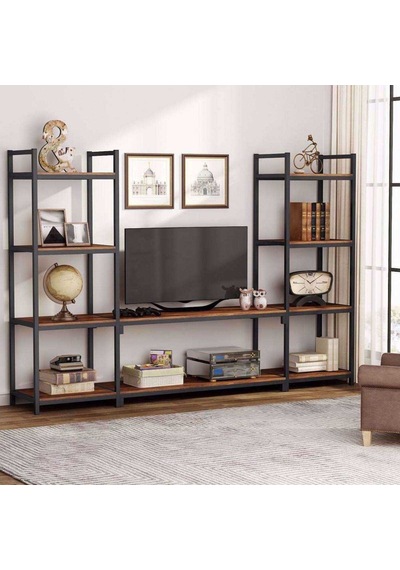 Zizuva Tasarım Kitaplıklı Tv Sehpası