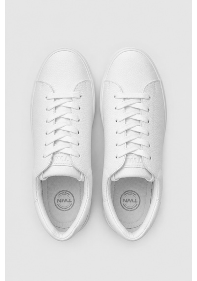Twn Beyaz Kalın Beyaz Tabanlı Bağcıklı Sneaker Ayakkabi 6ec092ort900m Çok Renkli