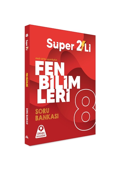 8. Sınıf Süper İkili Fen Bilimleri Seti Örnek Akademi