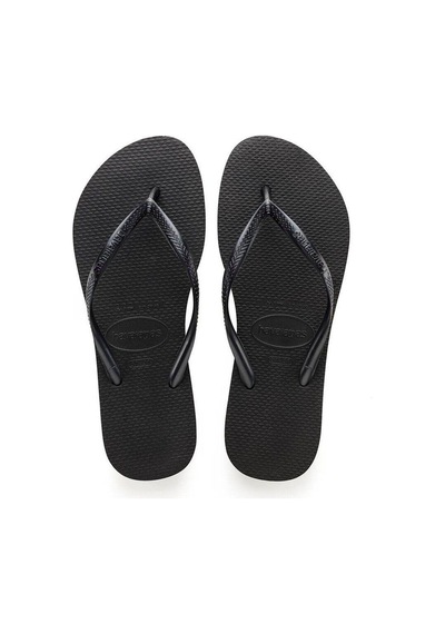 Havaianas Slim Black Siyah Kadın Terlik-6329 Black Grey