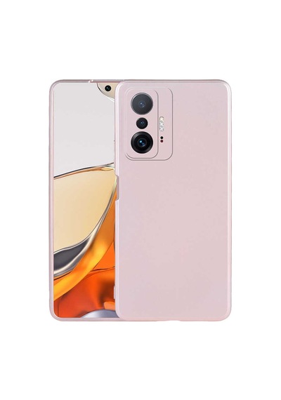 Zore Mi 11t 5g Kılıf Ogaa Premier Silikon Kapak - Rose Gold