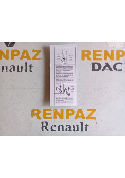 Renault 9/11/12/19/21 1.3-1.4-1.6 Eksantrik Zinciri 7700722758