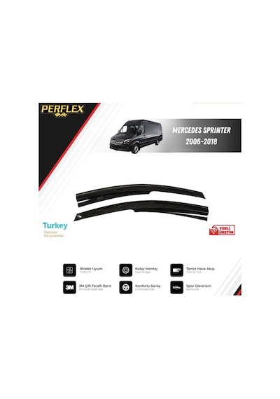 Cam Rüzgarlığı V2 Mugen Mercedes Sprınter 2006-2018