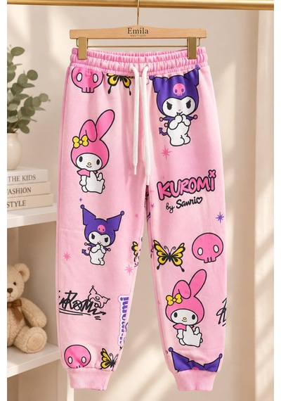 Emila Kids Pembe 3-10yaş Kız Çocuk 2'li Takım - Karakter Baskılı 3 İp Şardonsuz Açık Pembe Emila Kids Pembe 3-10yaş Kız Çocuk 2'li Takım - Karakter Baskılı 3 İp Şardonsuz Açık Pembe