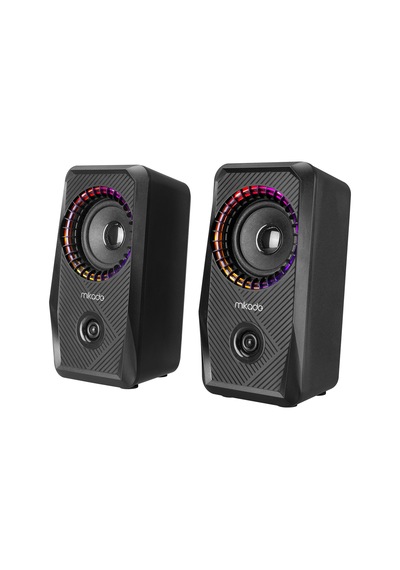 Mikado Md-s26 2.0 Multimedia 3w 2 Siyah Usb Rgb Işıklı Gaming Sp