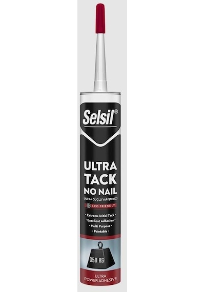 Selsil Hibrit Ultra Tack Yapıştırıcı 290 Ml Beyaz