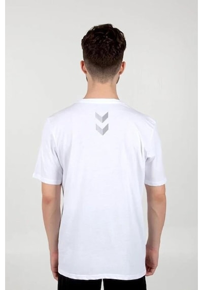 Hummel Armın Coton Basıc Logo T-shırt S/s Siyah Baskılı T-shırt Beyaz Hummel Armın Coton Basıc Logo T-shırt S/s Siyah Baskılı T-shırt Beyaz